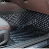 Black and Blue Stitching Car Mats Set