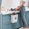 Multi-functional wall-mounted kitchen trash can