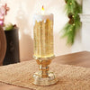 LED Christmas Candles With Pedestal