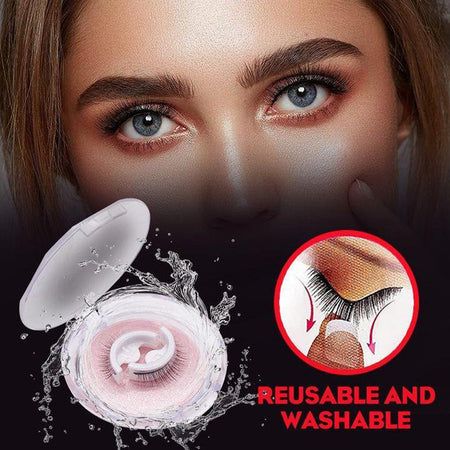 Self Adhesive Eyelashes Glue-Free Reusable