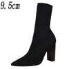 Women Boots Chunky Block heels