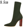 Women Boots Chunky Block heels