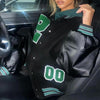 BASEBALL UNIFORM NEW BOMBER JACKET FOR WOMEN