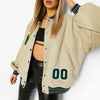 BASEBALL UNIFORM NEW BOMBER JACKET FOR WOMEN