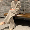 Women'S Fashion Knitted Striped Suit